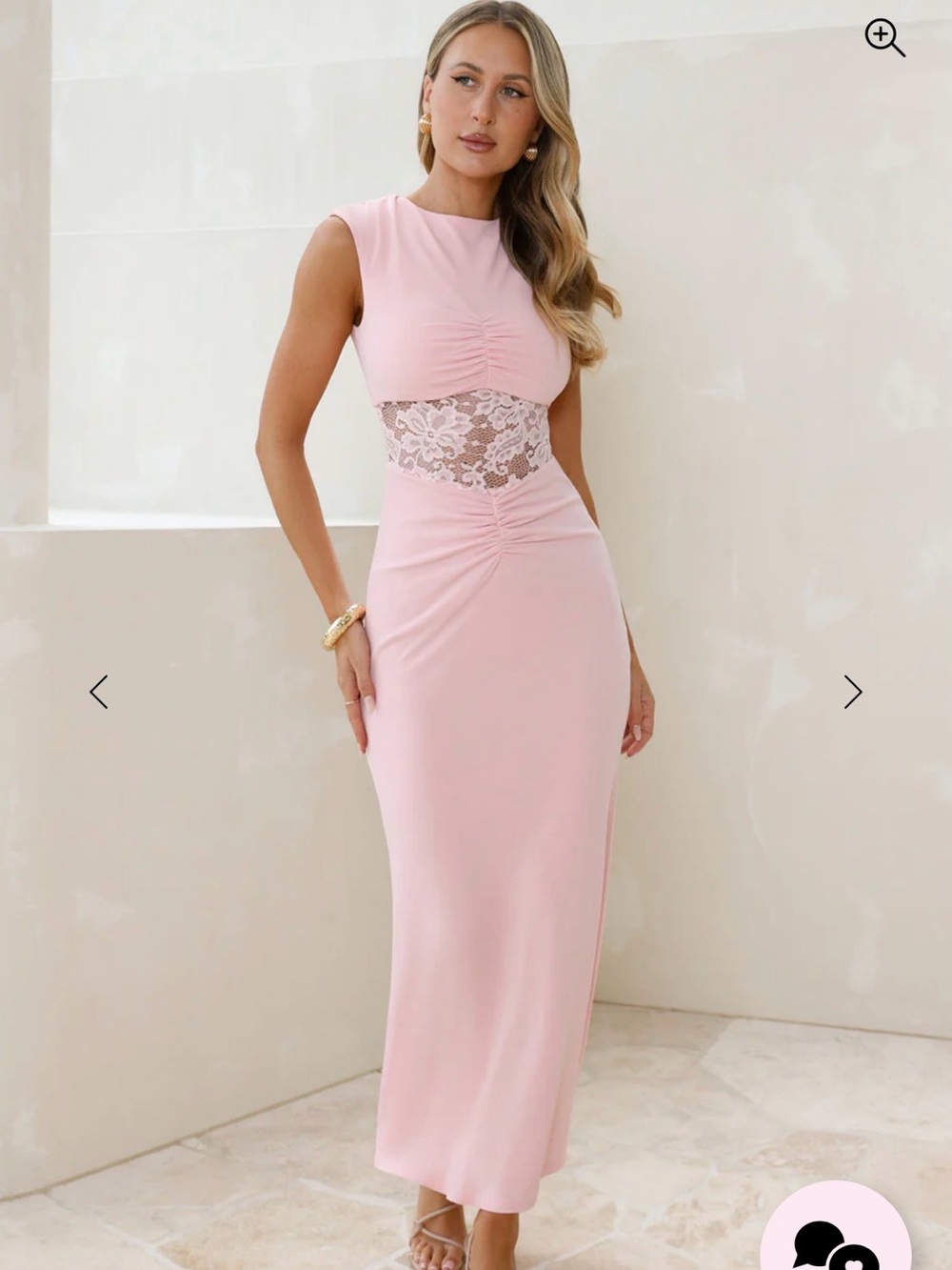 Hello Molly Spellbound By You Maxi Dress Pink